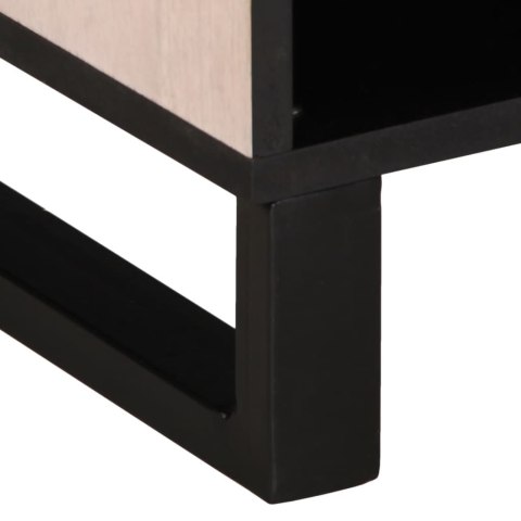 SZAFKA POD TELEWIZOR 80X34X46CM LITE DREWNO MANGO