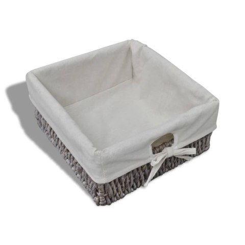 ŁAWKA ZE SCHOWKIEM BRĄZOWA 62X33X42CM DREWNO PAULOWNIA