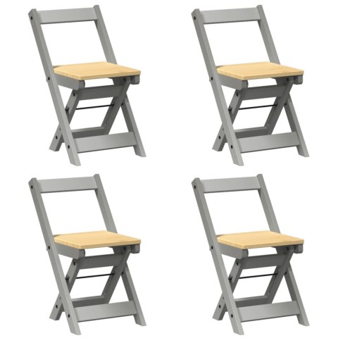 5-CZ. ZESTAW MEBLI JADALNIANYCH CORONA SKŁADANY SZARY