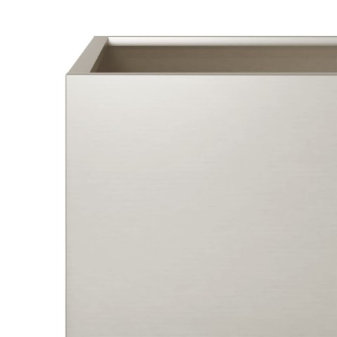 DONICE OGRODOWE 2 SZT. 30X30X30CM STAL KORTENOWSKA