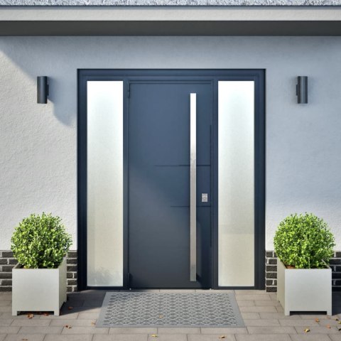 DONICE OGRODOWE 2 SZT. 40X40X40CM STAL NIERDZEWNA