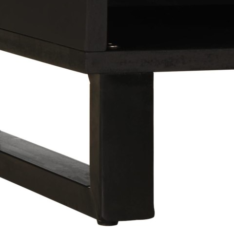 SZAFKA POD TELEWIZOR 80X34X46CM LITE DREWNO AKACJOWE