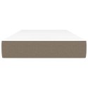 MATERAC KIESZENIOWY TAUPE 120X190X20CM TKANINA