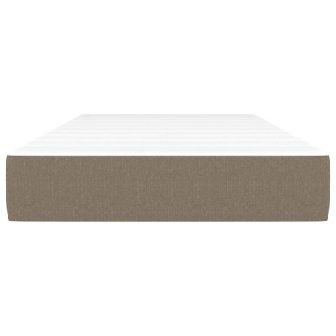 MATERAC KIESZENIOWY TAUPE 120X190X20CM TKANINA