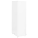 MOBILNA SZAFKA KARTOTEKOWA BIAŁA 28X41X109CM METALOWA