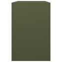 STOJAK NA DREWNO OPAŁOWE ZIELONY 100X40X60CM STALOWY