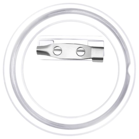 PRZYPINKI Z ZAPIĘCIAMI 100 SZT. AKRYL 37MM DIY GADŻETY EVENTY