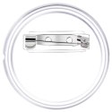 PRZYPINKI Z ZAPIĘCIAMI 100 SZT. AKRYL 37MM DIY GADŻETY EVENTY