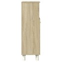 SZAFKA ŁAZIENKOWA DĄB SONOMA 30,5X30X95CM