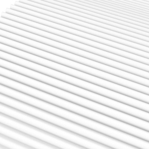 MATERAC PIANKOWY BIAŁY 90X210CM TWARDOŚĆ H2/H3