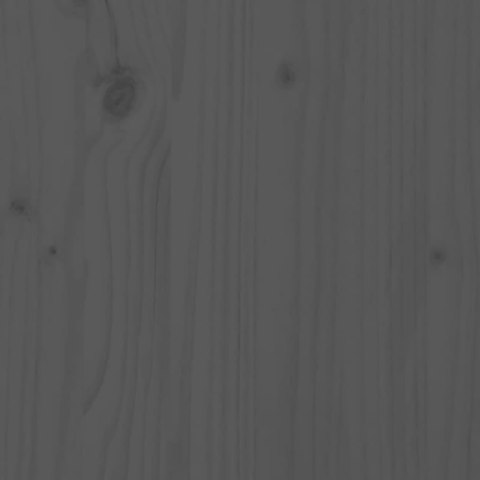 SZAFKA SZARA 110,5X35X117CM DREWNO SOSNOWE