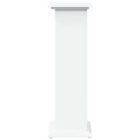 PIEDESTAŁ ZE SCHOWKIEM BIAŁY 31X30X90CM