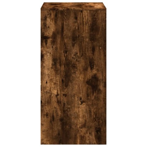 STOLIK BAROWY PRZYDYMIONY DĄB 51X50X103,5CM