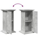 PIEDESTAŁ ZE SCHOWKIEM SZARY BETON 31X30X60CM