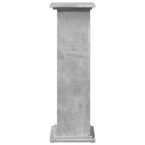 PIEDESTAŁ ZE SCHOWKIEM SZARY BETON 31X30X90CM