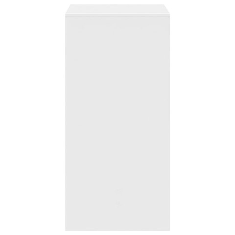 STOLIK BAROWY BIAŁY 51X50X103,5CM