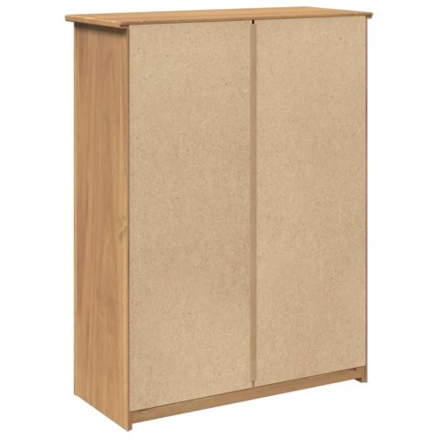 SZAFKA NA BUTY PANAMA 80X35X105CM LITE DREWNO SOSNOWE