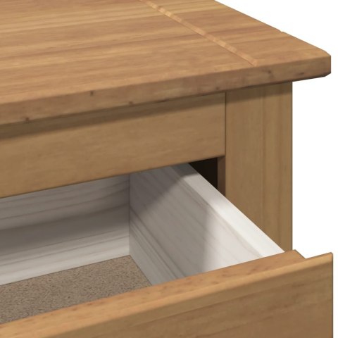 SZAFKA NA BUTY PANAMA 80X35X105CM LITE DREWNO SOSNOWE