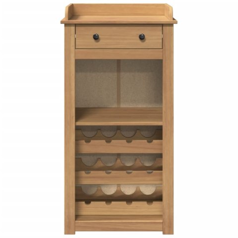 SZAFKA NA WINO PANAMA 57X40X111,5CM LITE DREWNO SOSNOWE
