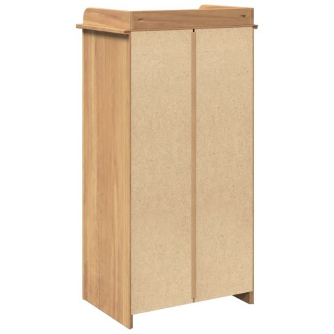 SZAFKA NA WINO PANAMA 57X40X111,5CM LITE DREWNO SOSNOWE