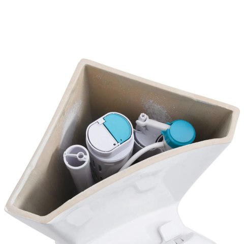 CERAMICZNA MUSZLA KLOZETOWA NAROŻNA BIAŁA