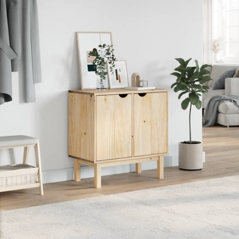 SZAFKA DO PRZEDPOKOJU OTTA 75X40X75CM LITE DREWNO SOSNOWE