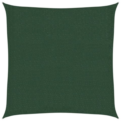 ŻAGIEL PRZECIWSŁONECZNY OGRODOWY MARKIZA TARAS 160G/M² CIEMNOZIELONY 2,5X2,5M