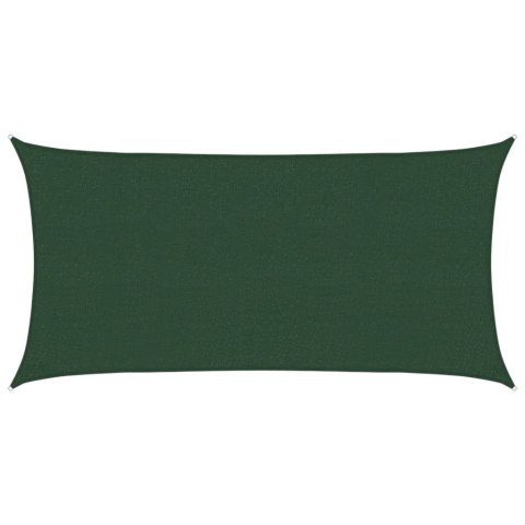 ŻAGIEL PRZECIWSŁONECZNY OGRODOWY MARKIZA TARAS 160G/M² CIEMNOZIELONY 2,5X5M