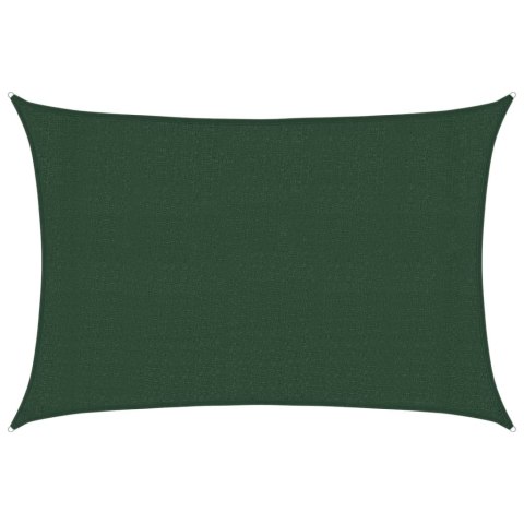 ŻAGIEL PRZECIWSŁONECZNY 160G/M² CIEMNOZIELONY 3X4,5M HDPE