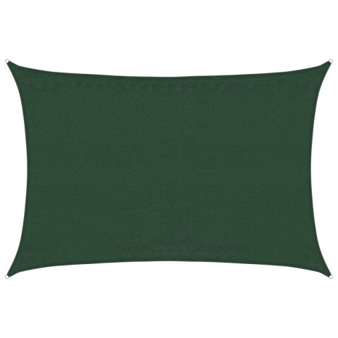 ŻAGIEL PRZECIWSŁONECZNY 160G/M² CIEMNOZIELONY 3X4,5M HDPE