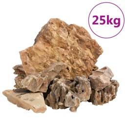 KAMIENIE DRAGON STONE 25KG BRĄZOWE 5-30CM