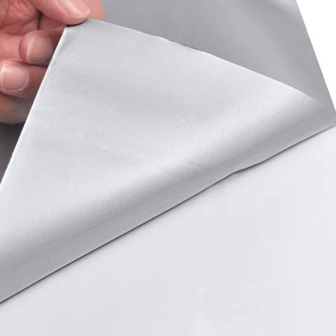 FOLIE SAMOCHODOWE 2 SZT. SREBRNE MATOWE 100X150CM