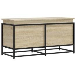 SKRZYNIA Z POKRYWĄ DĄB SONOMA 100X40X51,5CM