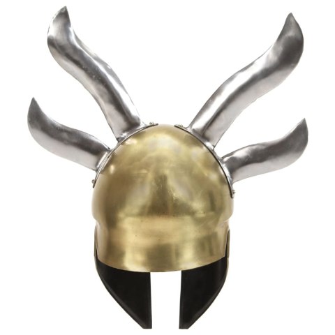 REPLIKA ZABYTKOWEGO HEŁMU GRECKIEGO LARP MOSIĄDZ I STAL