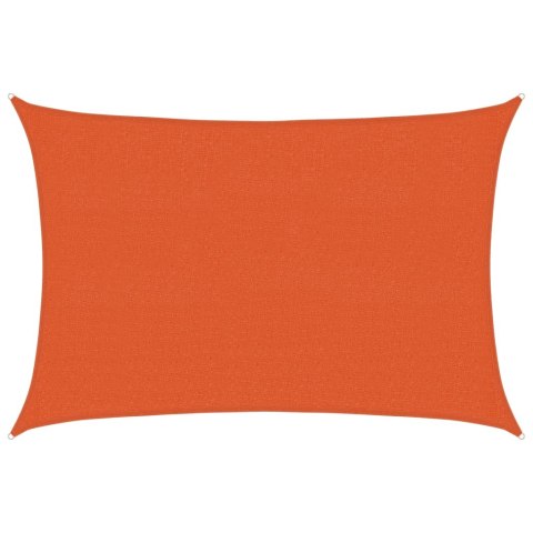 ŻAGIEL PRZECIWSŁONECZNY 160G/M² POMARAŃCZ 2,5X3,5M HDPE