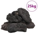 SKAŁA WULKANICZNA 25KG CZARNA 10-30CM