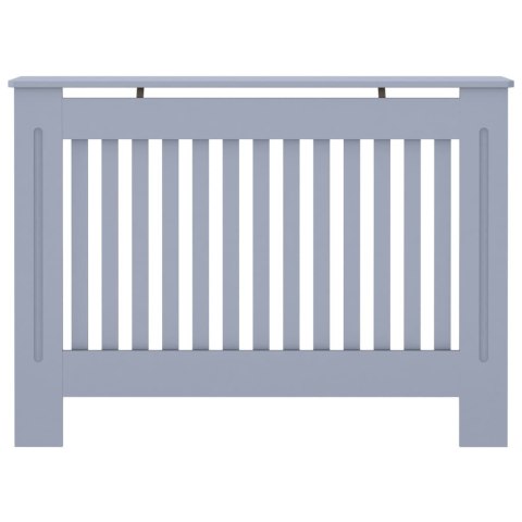 OSŁONA NA KALORYFER, ANTRACYTOWA, 112X19X81,5CM, MDF