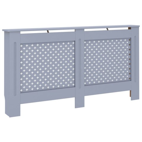 OSŁONA NA KALORYFER ANTRACYTOWA 152X19X81CM