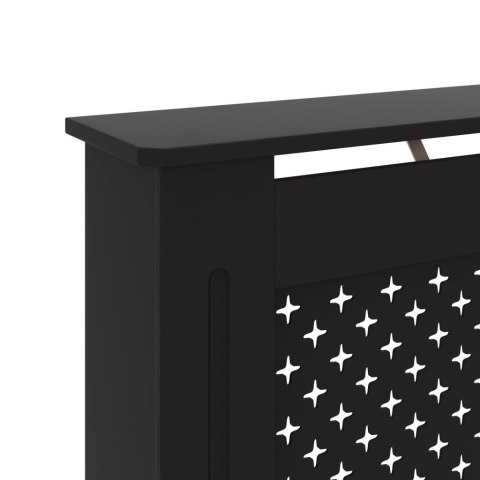 OSŁONA NA KALORYFER CZARNA 112X19X81CM