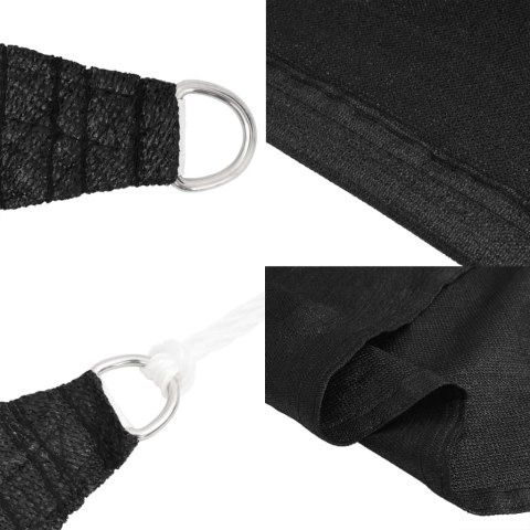 ŻAGIEL PRZECIWSŁONECZNY OGRODOWY MARKIZA TARAS 160G/M² CZARNY 3,6X3,6M