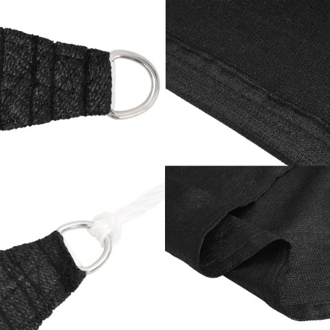 ŻAGIEL PRZECIWSŁONECZNY OGRODOWY MARKIZA TARAS 160G/M² CZARNY 4X4M