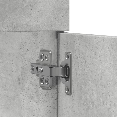 SZAFKA POD UMYWALKĘ SZAROŚĆ BETONU 80X38,5X46CM PŁYTA