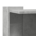 SZAFKA NA KUWETĘ DOMEK DLA KOTA STOLIK UKRYTA KUWETA SZAROŚĆ BETONU 53X53X51CM