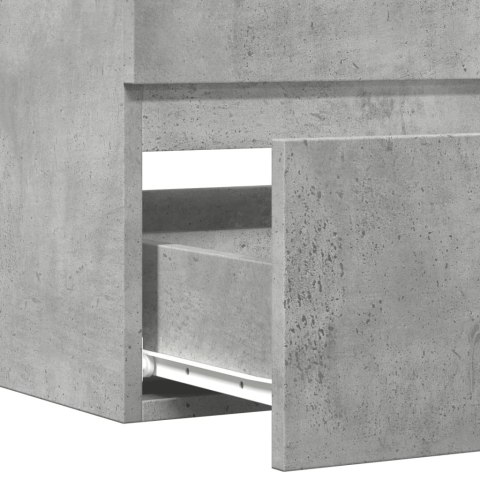 SZAFKA POD UMYWALKĘ SZAROŚĆ BETONU 90X38 5X45CM PŁYTA