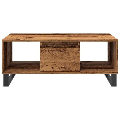 STOLIK KAWOWY STARE DREWNO 90X50X36,5CM