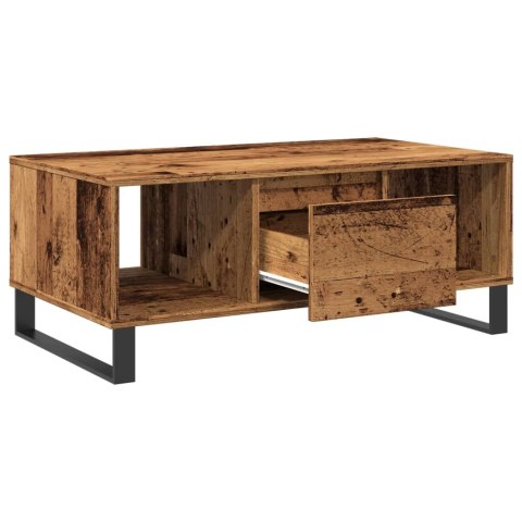 STOLIK KAWOWY STARE DREWNO 90X50X36,5CM