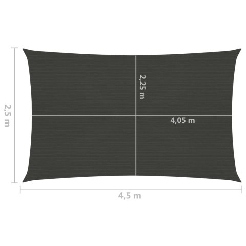 ŻAGIEL PRZECIWSŁONECZNY OGRODOWY MARKIZA TARAS 160G/M² 2,5X4,5M