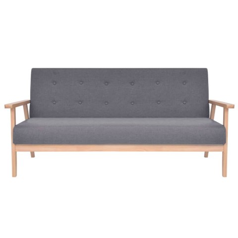 3 OSOBOWA SOFA TAPICEROWANA CIEMNOSZARA