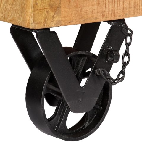 SZAFKA NA BUTY 86X35X55CM LITE DREWNO MANGO