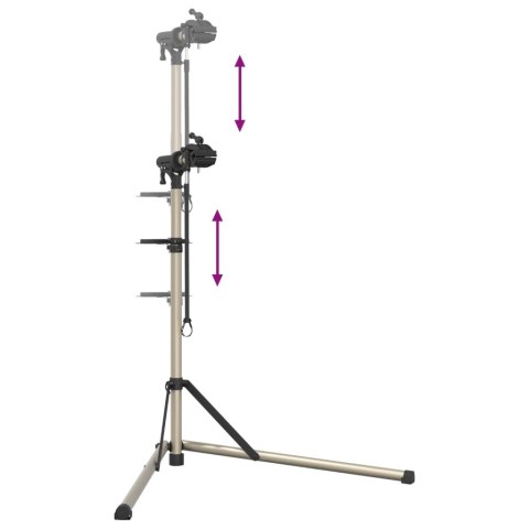 STOJAK UCHWYT SERWISOWY KOŁO ROWER ROWEROWY SOLIDNY WIESZAK 102-160CM